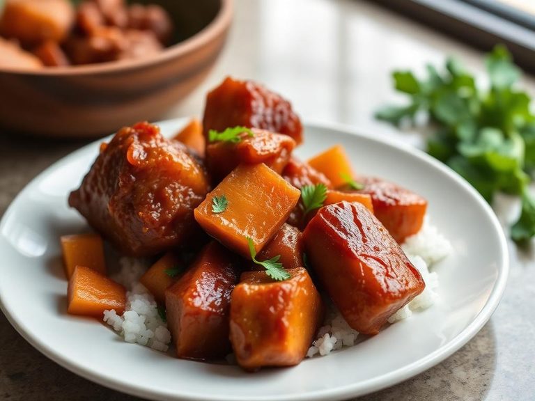In Filipino 'Adobong Talbos ng Kamote'