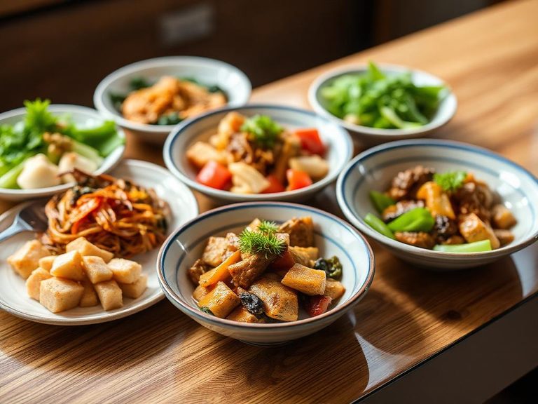 In Korean namul dishes