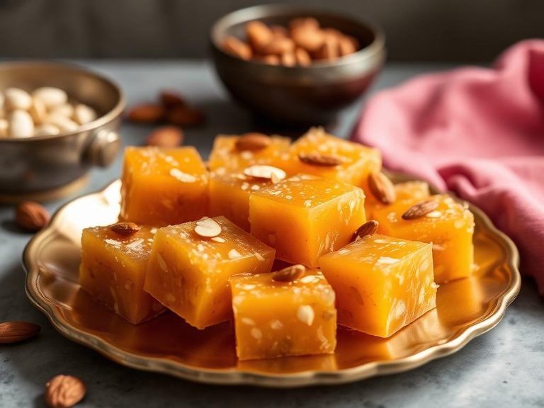 Indian Almond Halwa