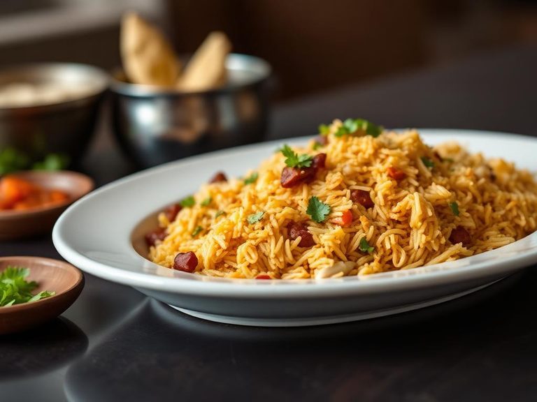 Indian Buffalo Biryani
