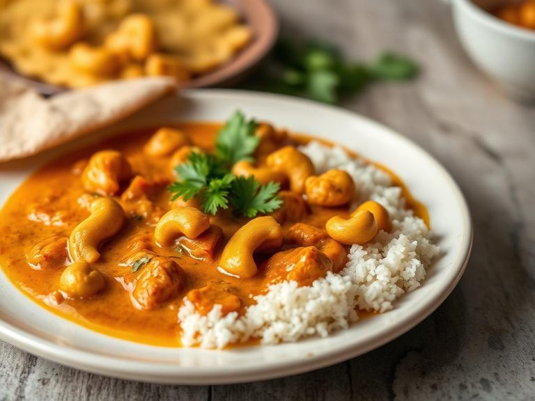 Indian Cashew Curry (Kaju Curry)