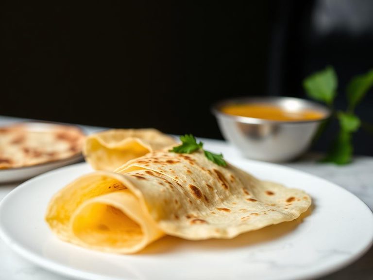 Indian dosa (similar flatbread)