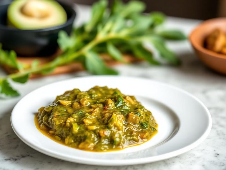 Indian Green Chili Chutney