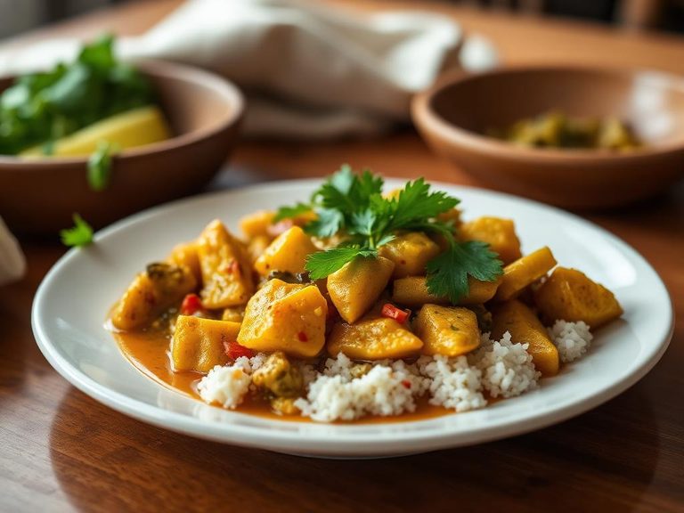 Indian Kohlrabi Curry