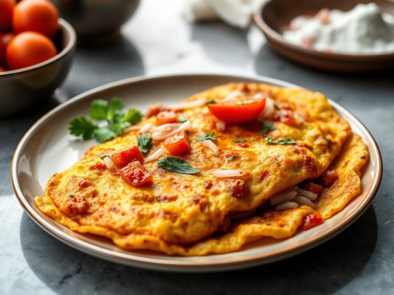 Indian Masala Omelet