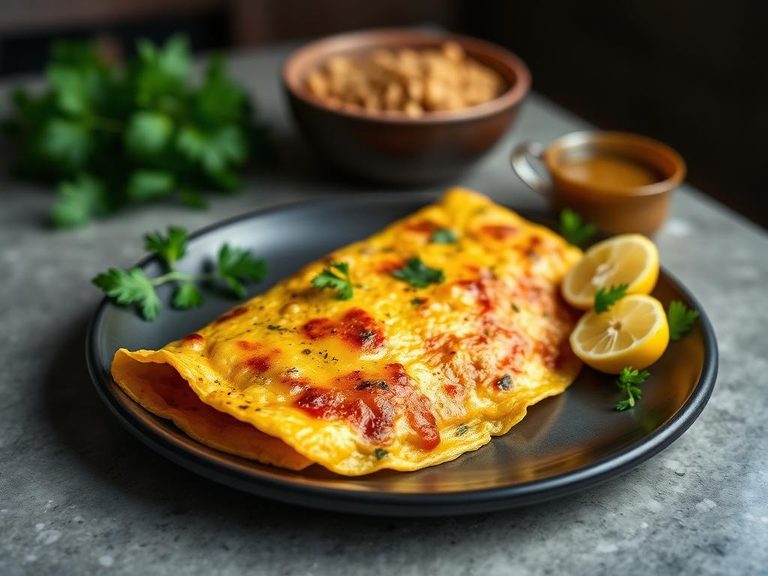 Indian Masala Omelette