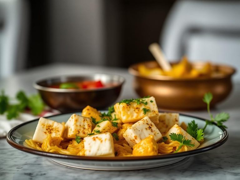 Indian Paneer substitute in some preparations