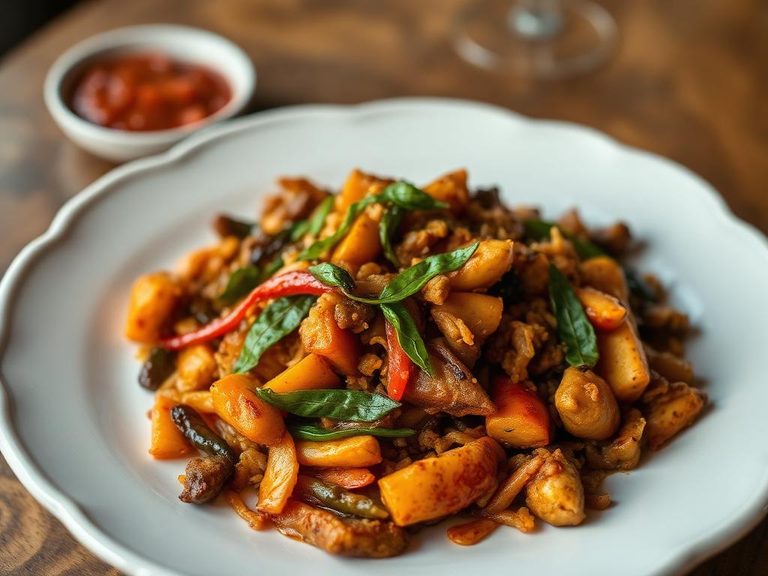 Indian stir-fry