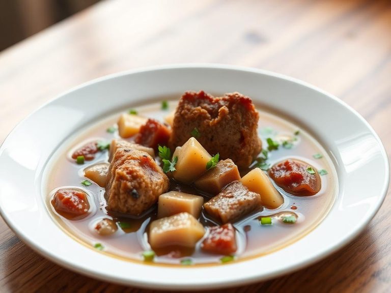 Infant meat broth