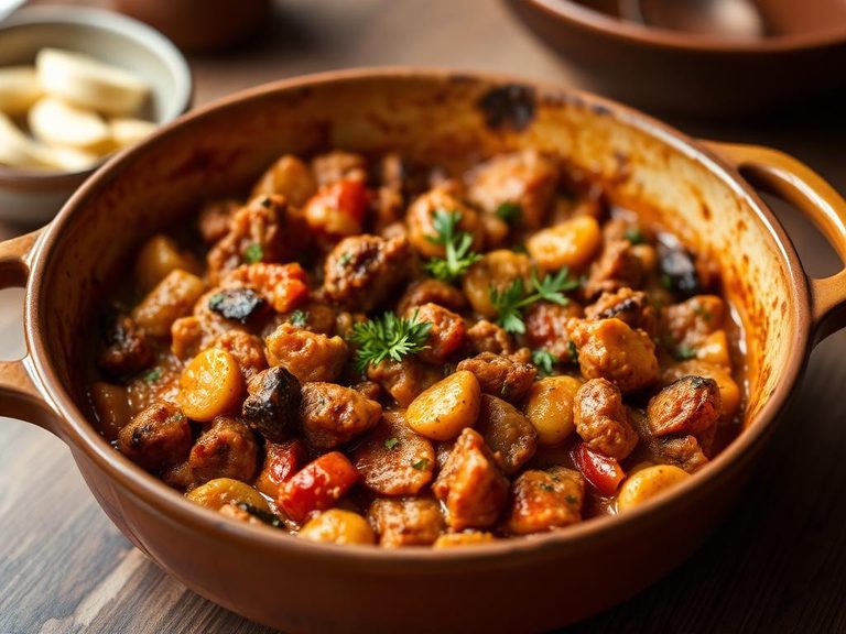 Ingredient in a casserole