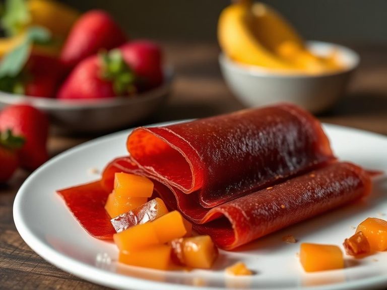 Ingredient in fruit leather