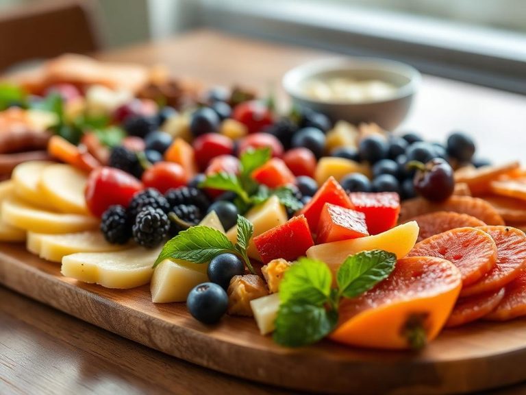 Ingredient in fruit salads or charcuterie boards