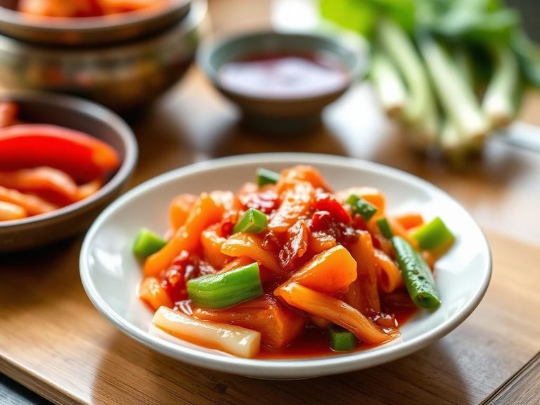 Ingredient in Kimchi (Korean Fermented Vegetables)