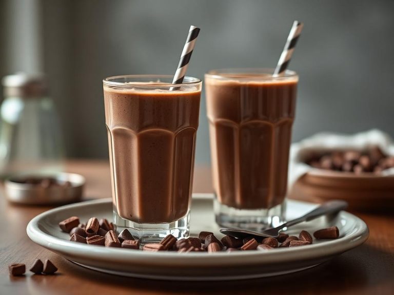 Ingredient in lighter chocolate milkshakes