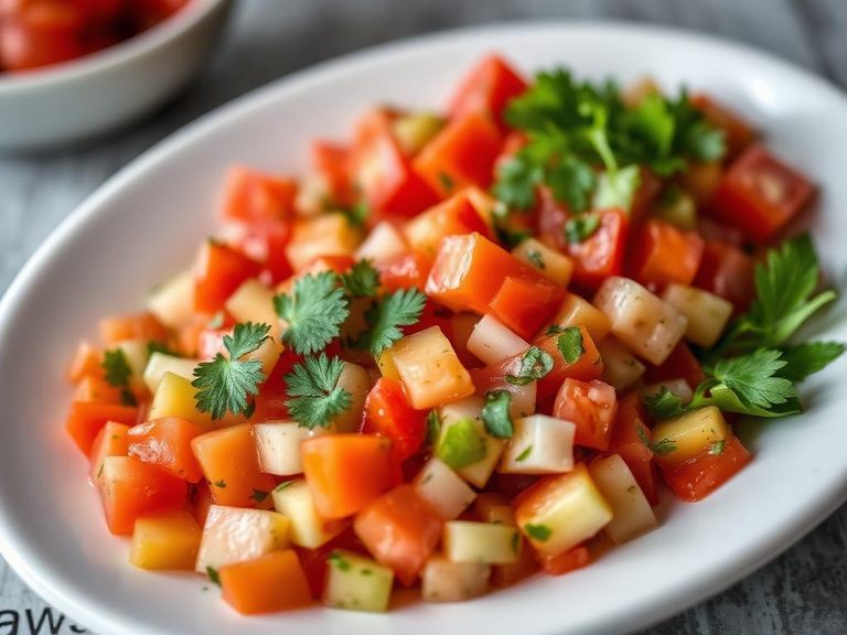 Ingredient in Pico de Gallo or Salsa