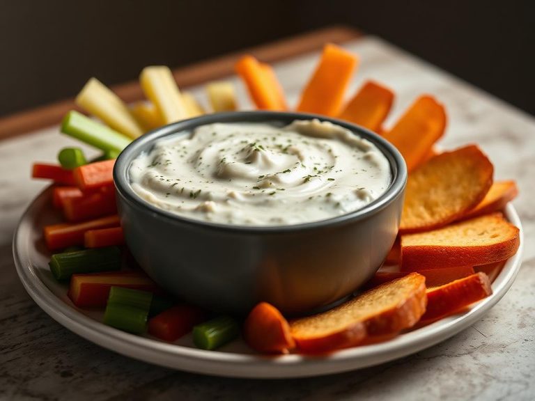 Instant Creamy Vegetable Dip