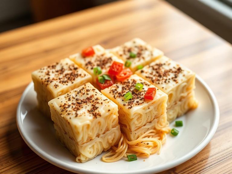 Instant Noodle Seasoning Blocks