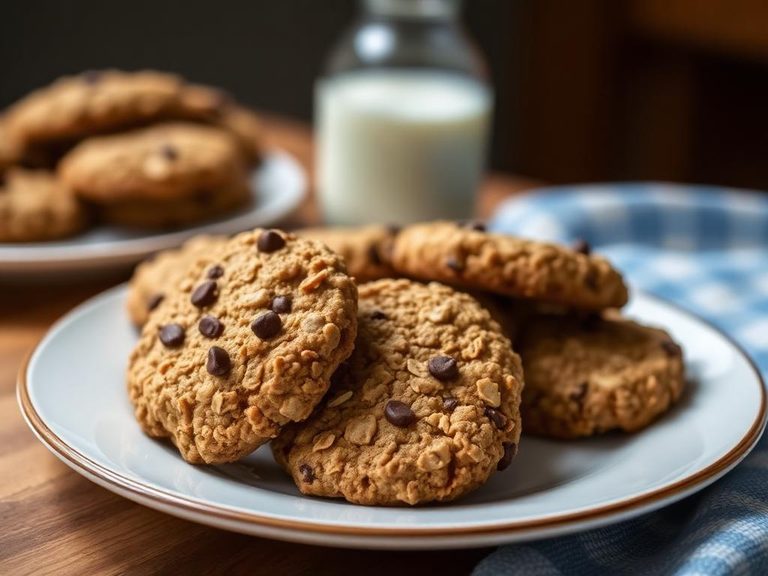 Instant oatmeal cookies
