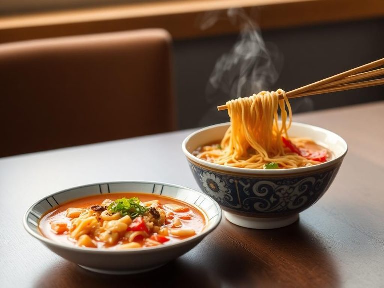 Instant Ramen Noodle Soup