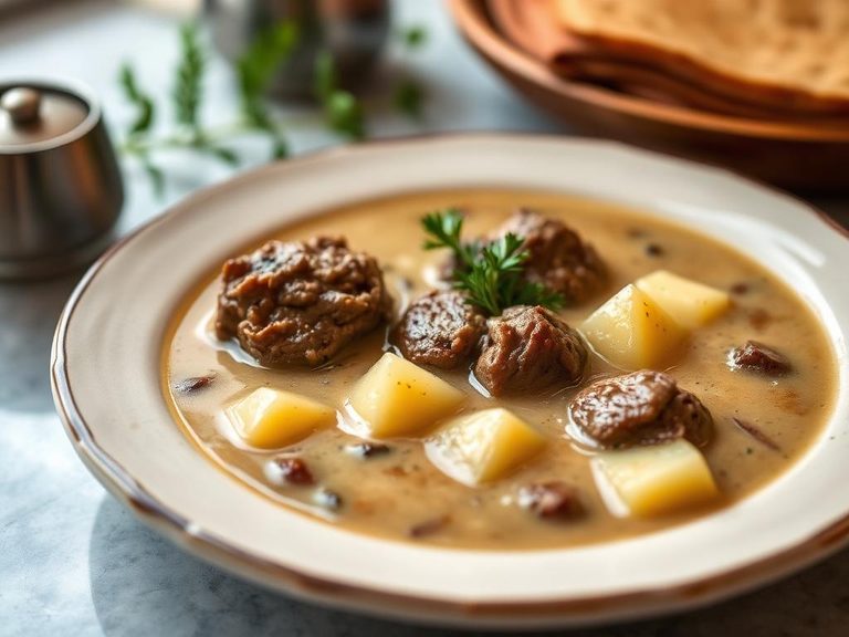 Irish Lamb and Potato Soup