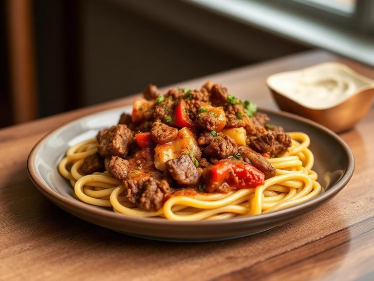 Italian Beef and Vegetable Ragu