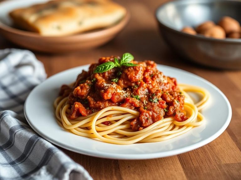 Italian Bolognese with Pasta
