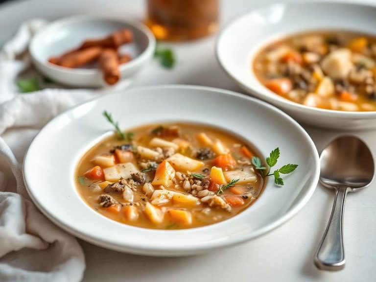 Italian Farro Soup (Zuppa di Farro)