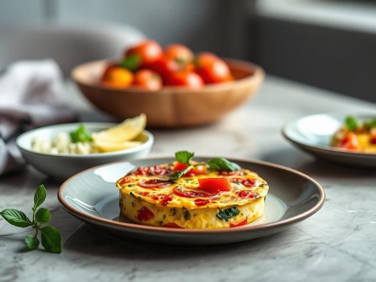 Italian Frittata di Pomodoro