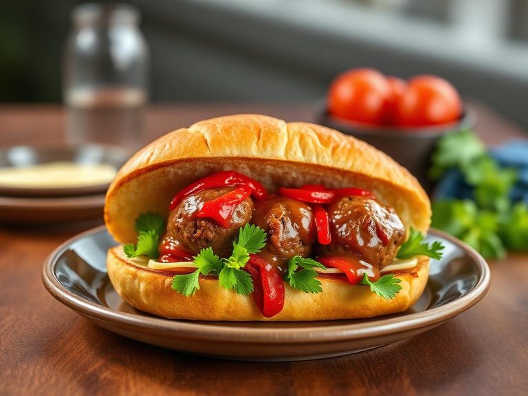 Italian Meatball Sandwich