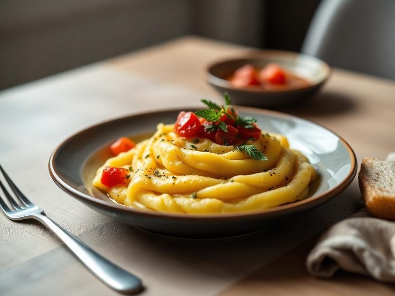 Italian polenta (soft or firm)