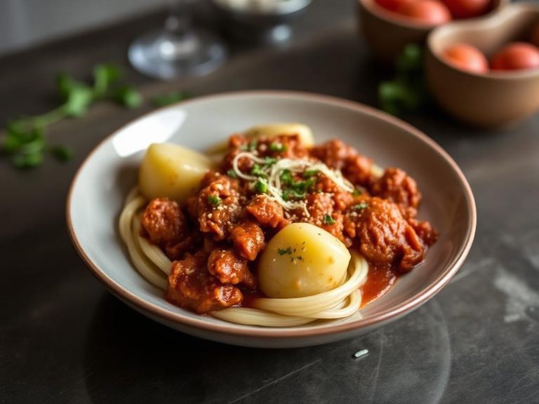 Italian Pork Ragu with Potatoes