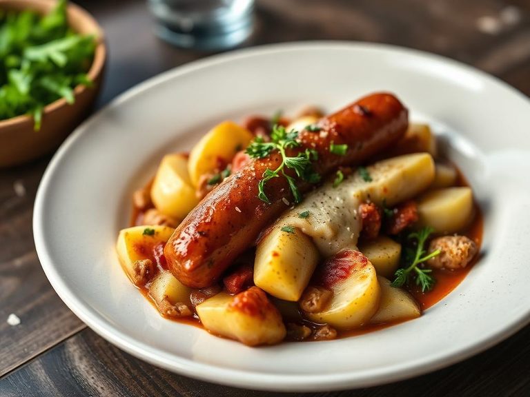Italian Sausage and Potato Bake