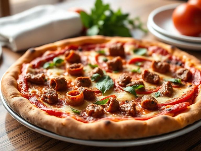 Italian Sausage Pizza