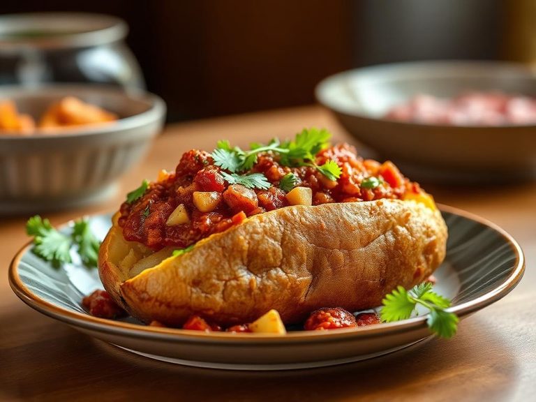 Jacket Potato with Chili