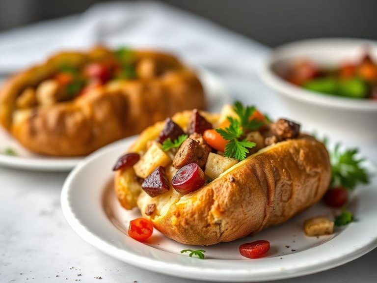 Jacket Potato with Fillings