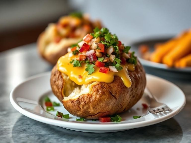 Jacket Potato with Toppings