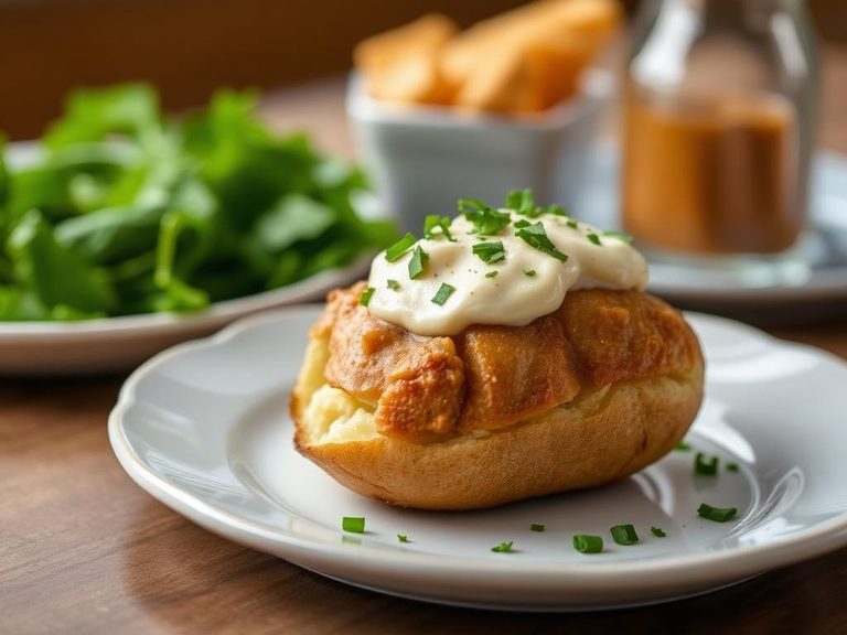 Jacket Potato with Tuna Mayo