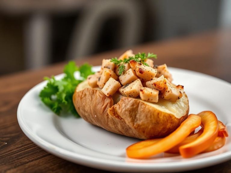 Jacket Potato with Tuna