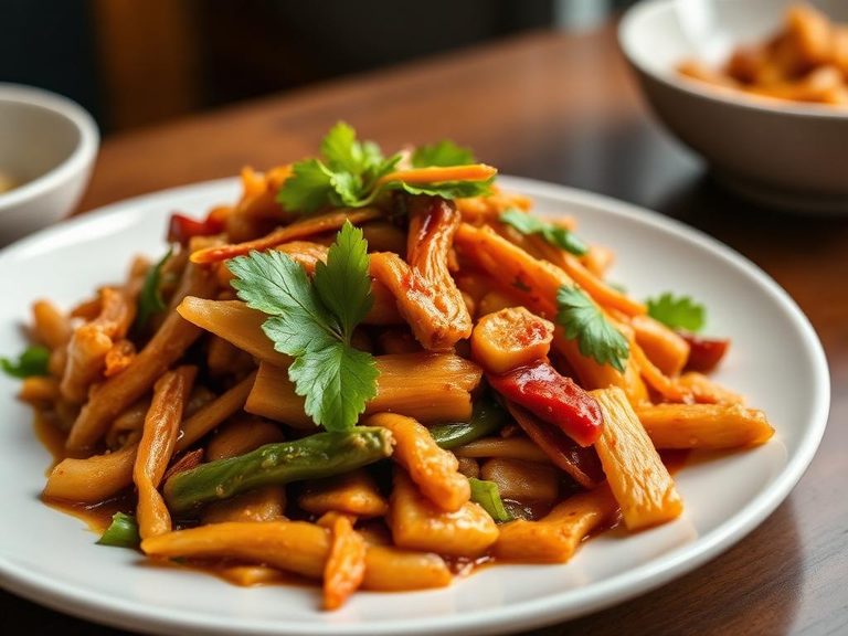 Jackfruit stir-fry
