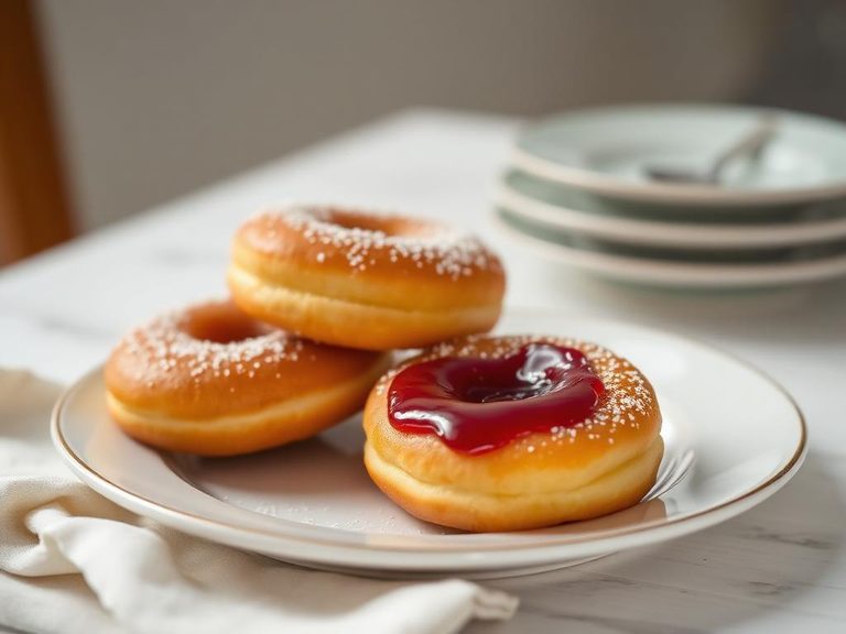 Jam-Filled Doughnuts