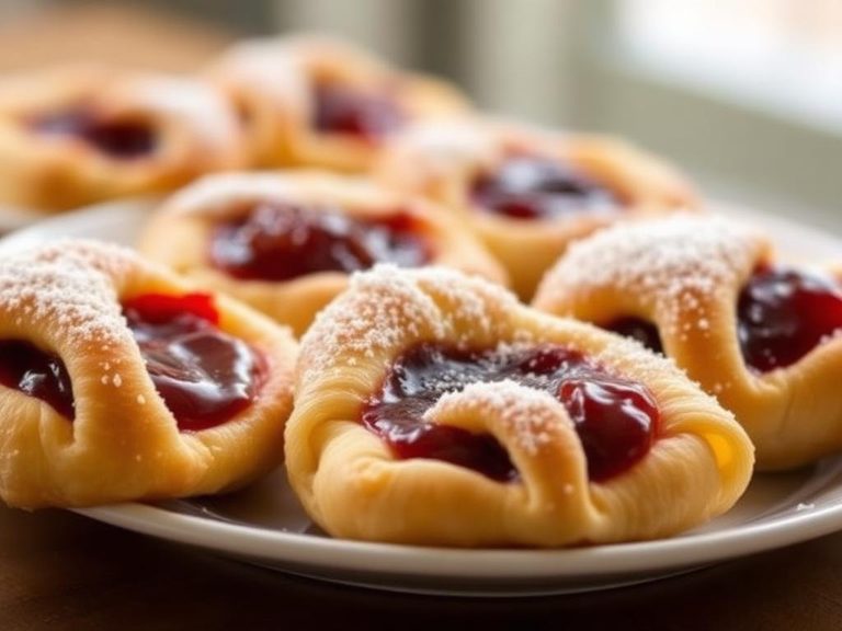 Jam-filled pastries