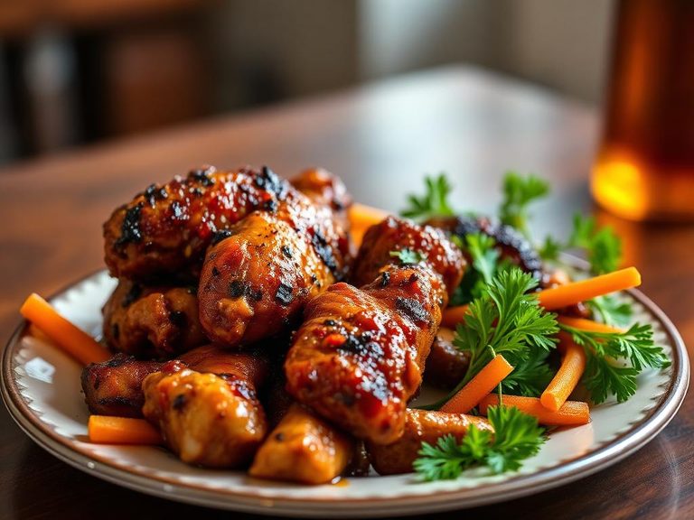 Jamaican jerk chicken side