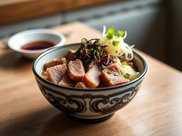Japanese Beef Bowl (Gyudon)