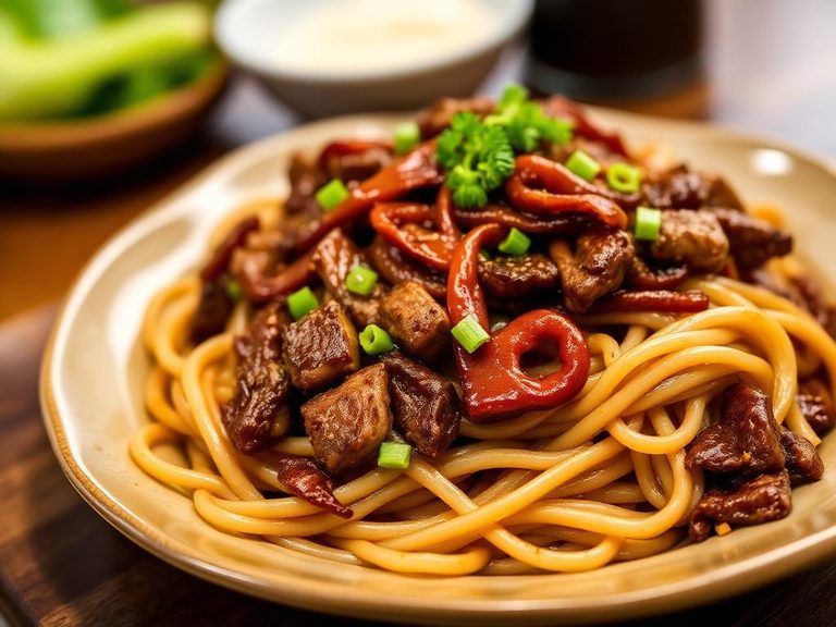 Japanese Beef Yakisoba