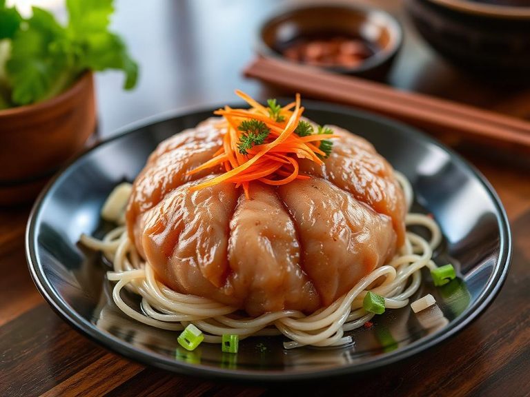 Japanese hambagu (hamburg steak)
