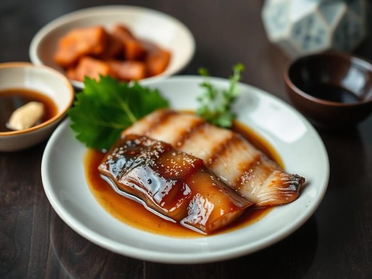 Japanese Reba-ni (Liver Simmered in Soy and Mirin)