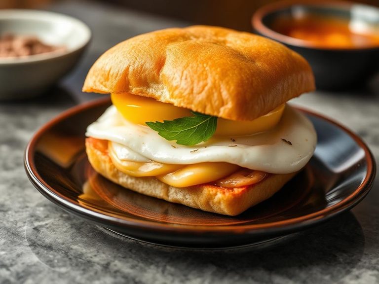 Japanese Tamago Sando Variation