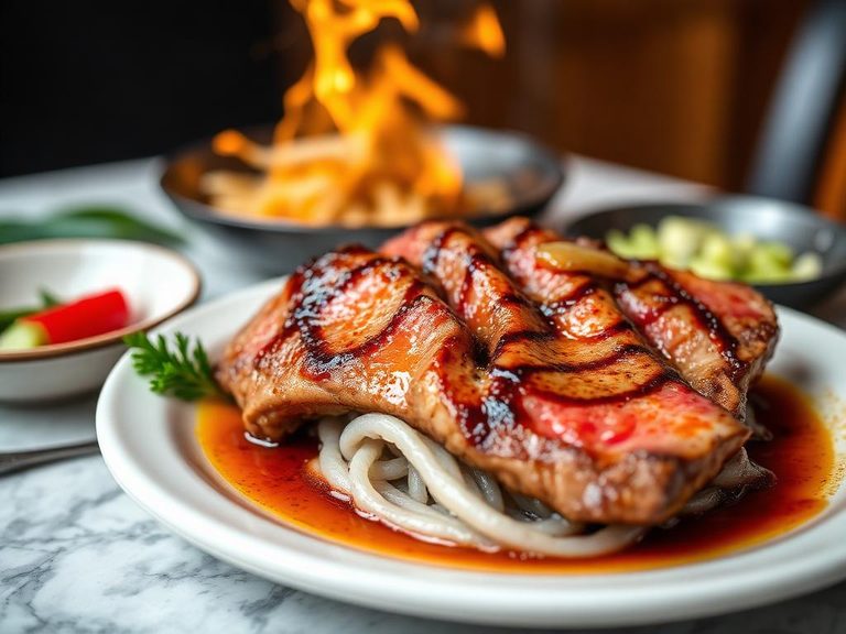 Japanese Teppanyaki Steak