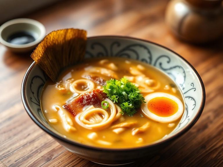 Japanese Tonkotsu Ramen Broth