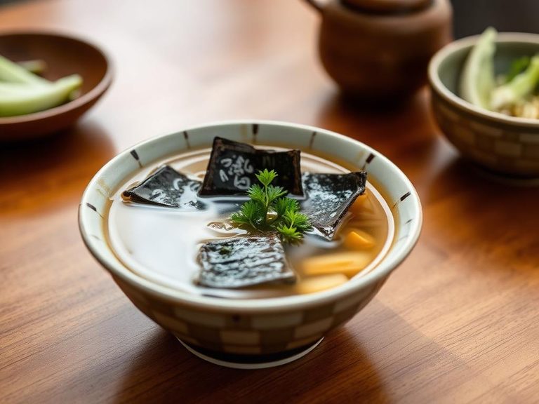 Japanese Tororo Kombu Soup